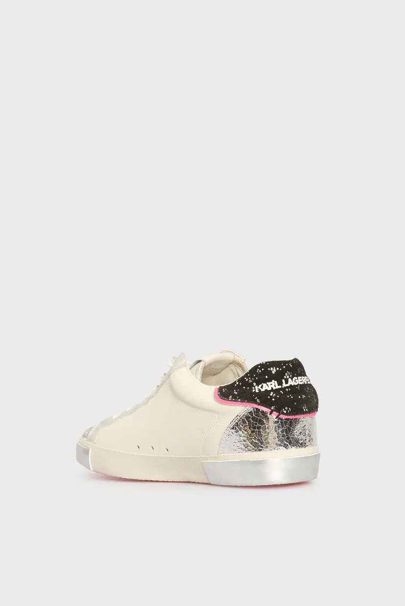 Женские кожаные сникерсы SKOOL Karl NFT Lo Lace 5
