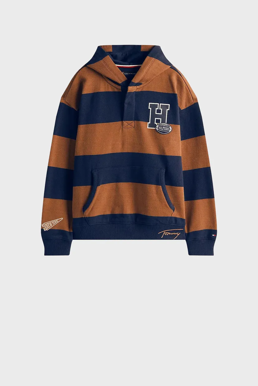 Детское худи в полоску VARSITY STRIPE 5