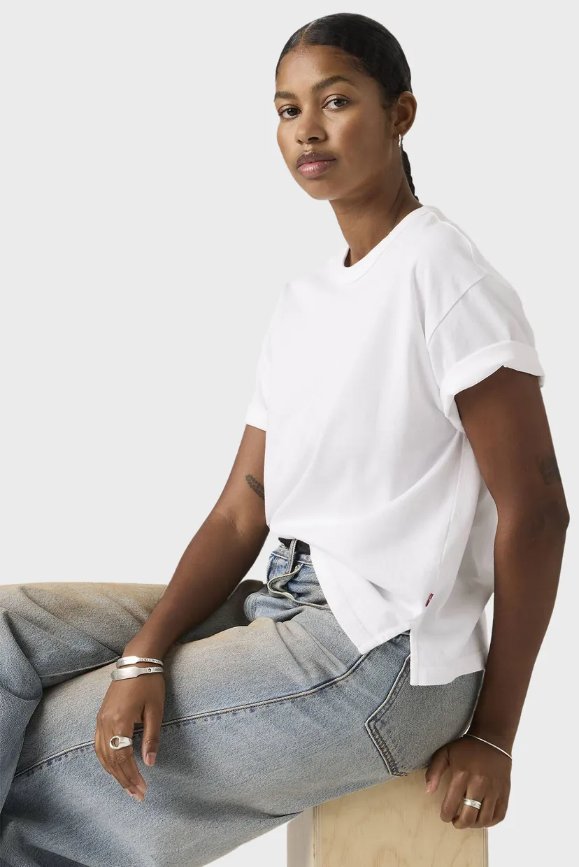 Жіноча біла футболка 4