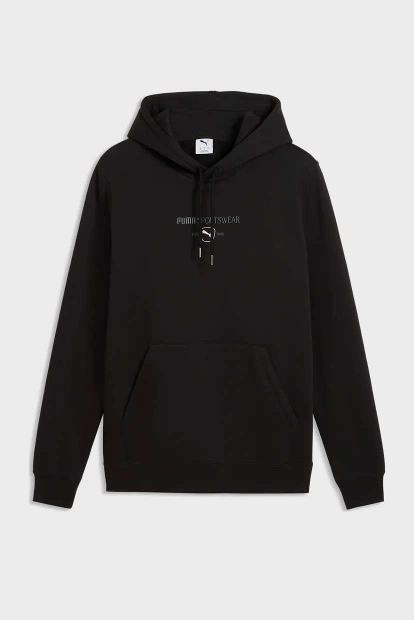 Чоловіче чорне худі PUMA Class Graphic Fleece Hoodie Men 4