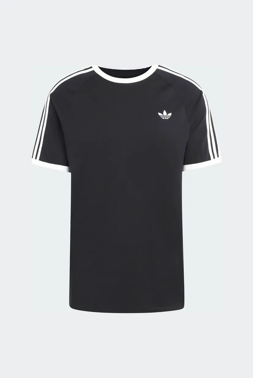 Чоловіча чорна футболка 3-STRIPES 6