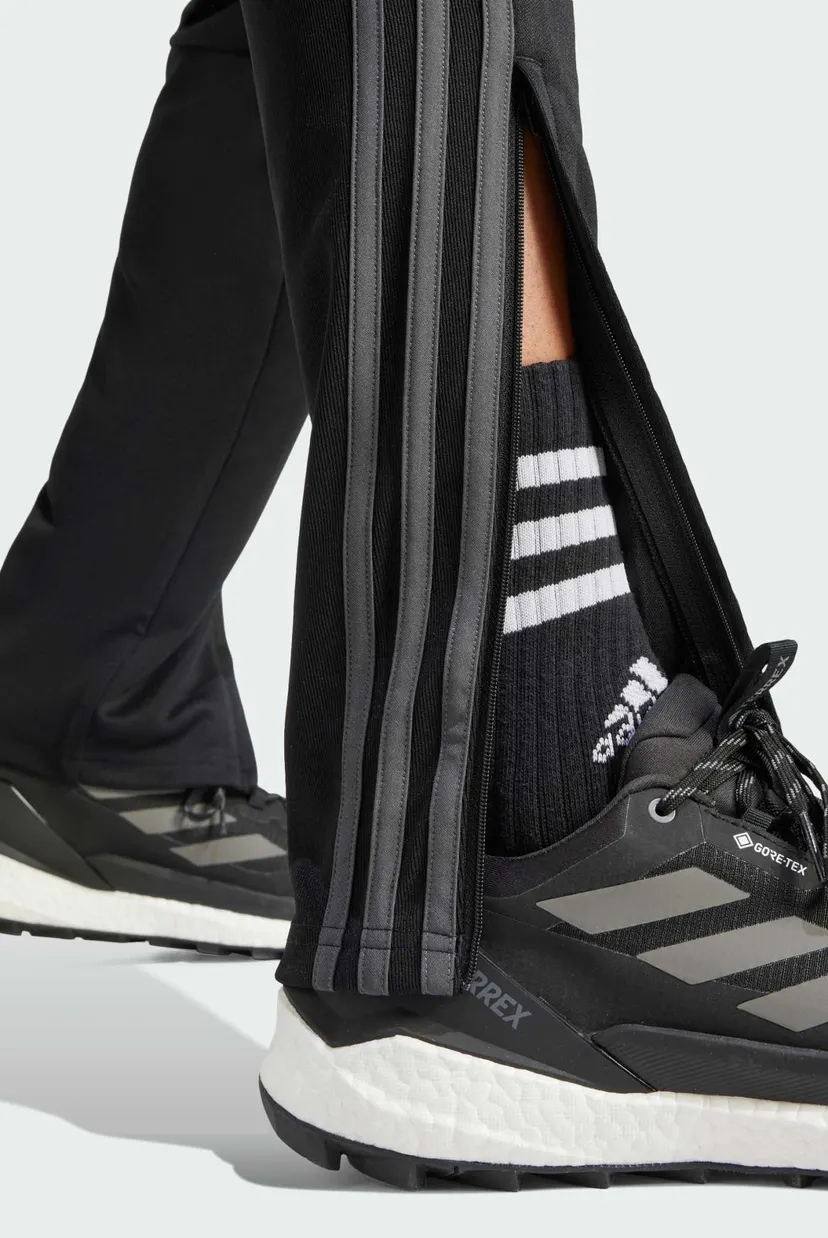 Мужские черные спортивные брюки Sereno AEROREADY Cut 3-Stripes Regular Slim Tapered 5