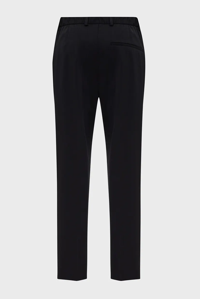 Мужские черные брюки TRAVEL GABARDINE SLIM 7