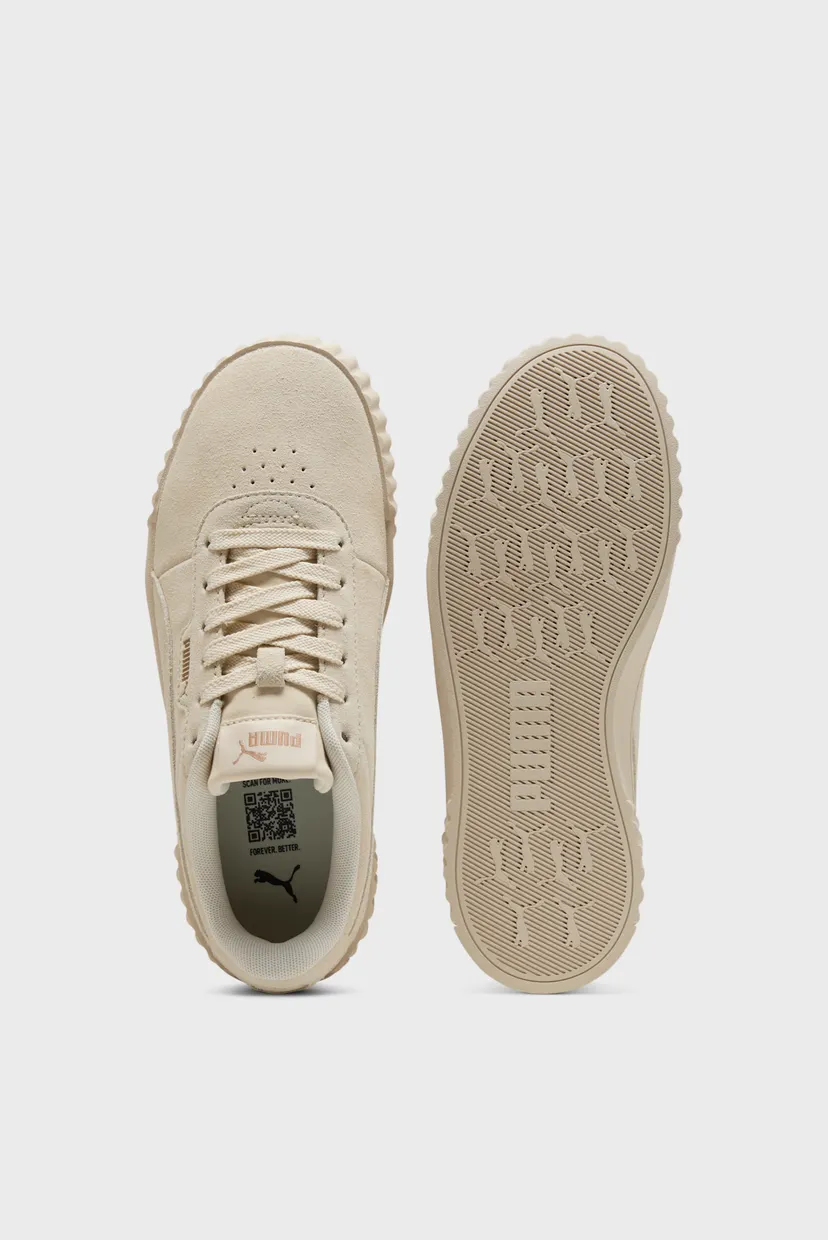 Жіночі бежеві замшеві снікерси Carina 3.0 Suede Sneakers Women 4