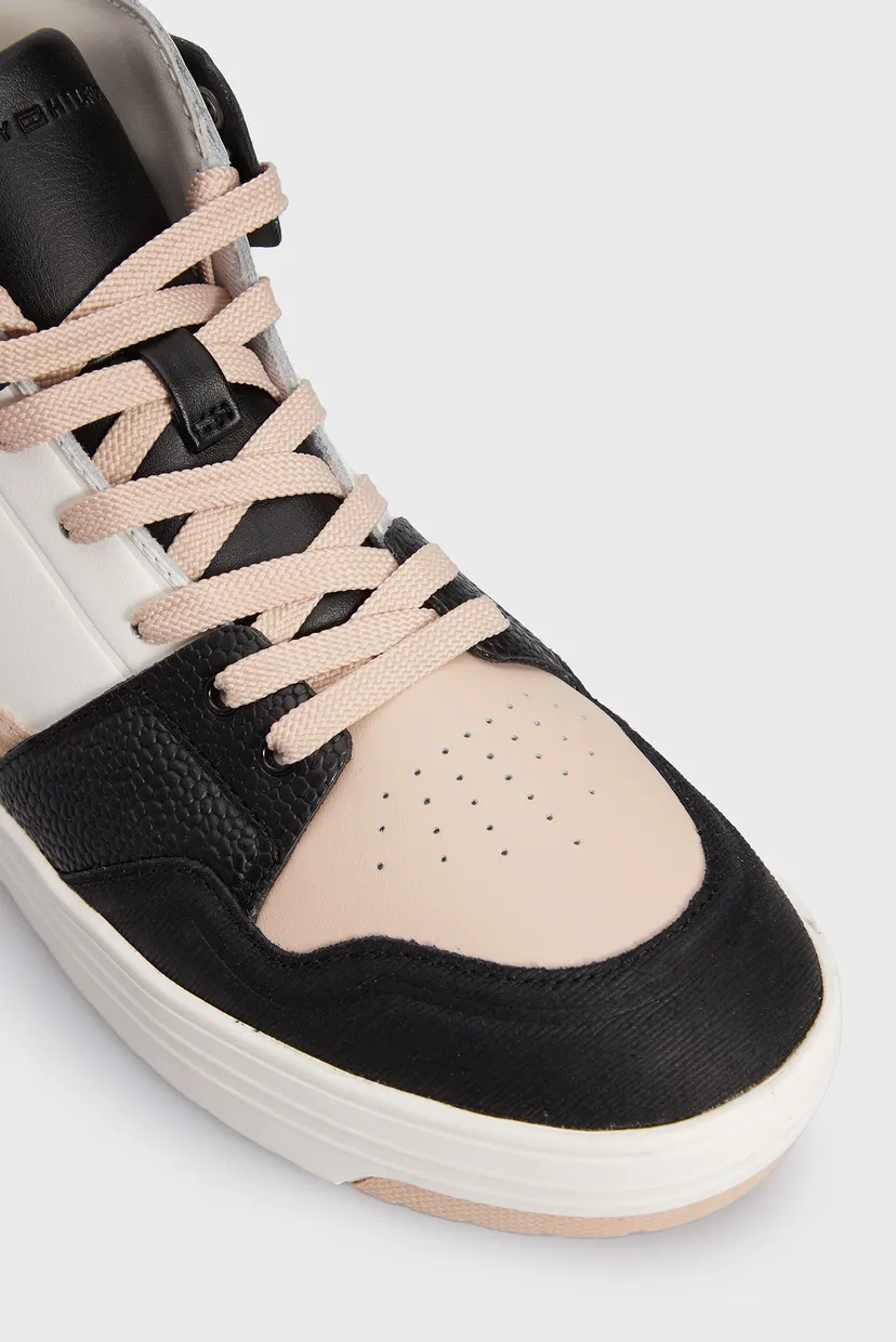 Жіночі шкіряні кросівки TH PREMIUM HI BASKET SNEAKER 5