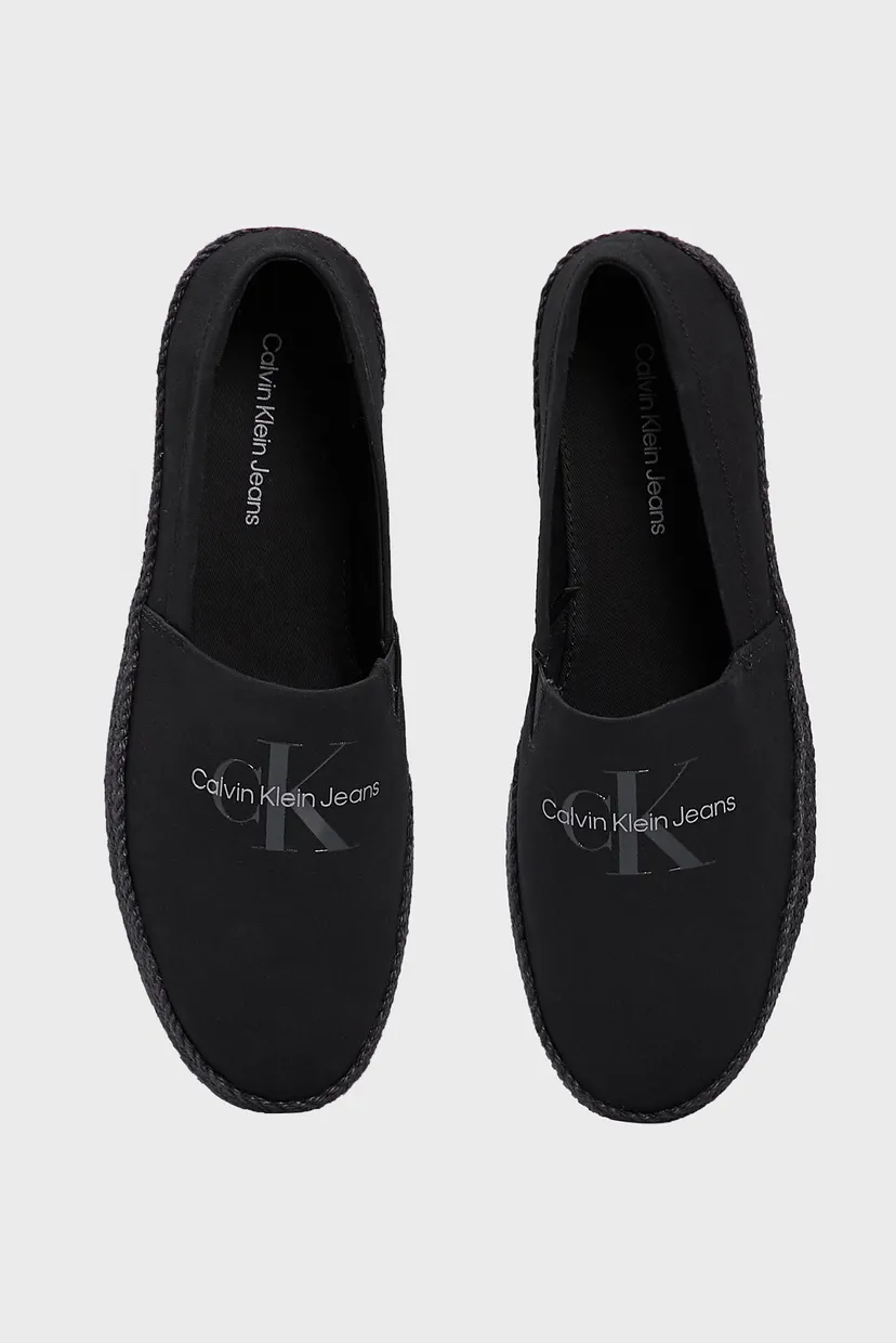 Мужские черные эспадрильи ESPADRILLE SLIPON ML 4