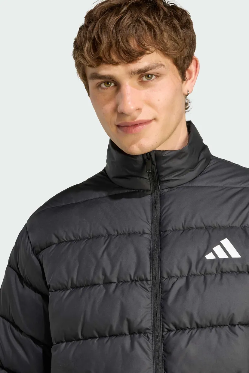 Чоловіча чорна куртка Essentials CLIMAWARM 3-Stripes Synthetic Down 4