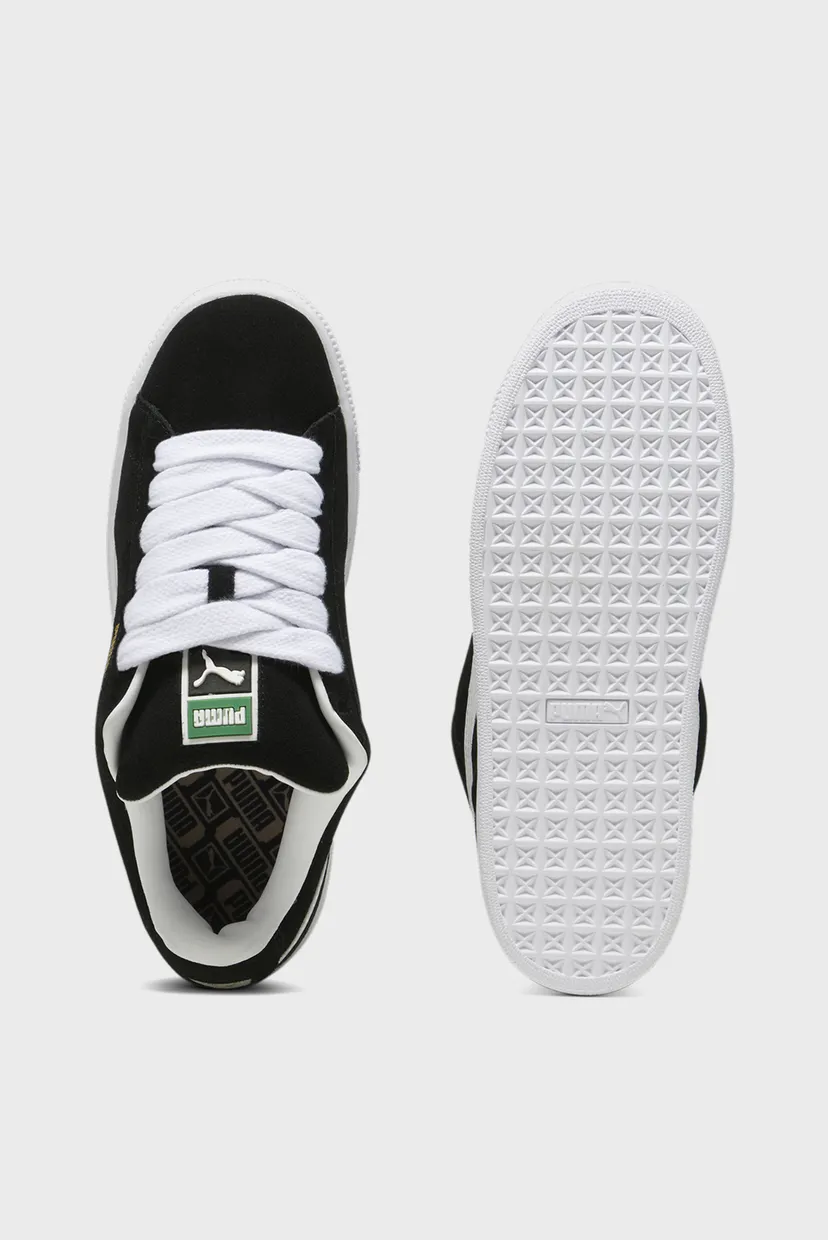 Черные замшевые сникерсы Suede XL Sneakers 4