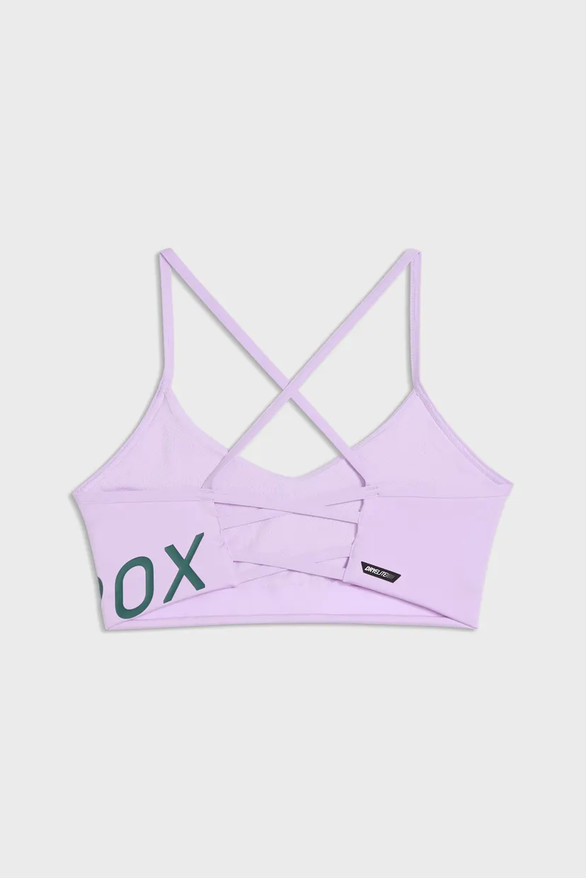 Женский сиреневый топ PUMA x HYROX Strappy PWRMODE Sports Bra Women 5