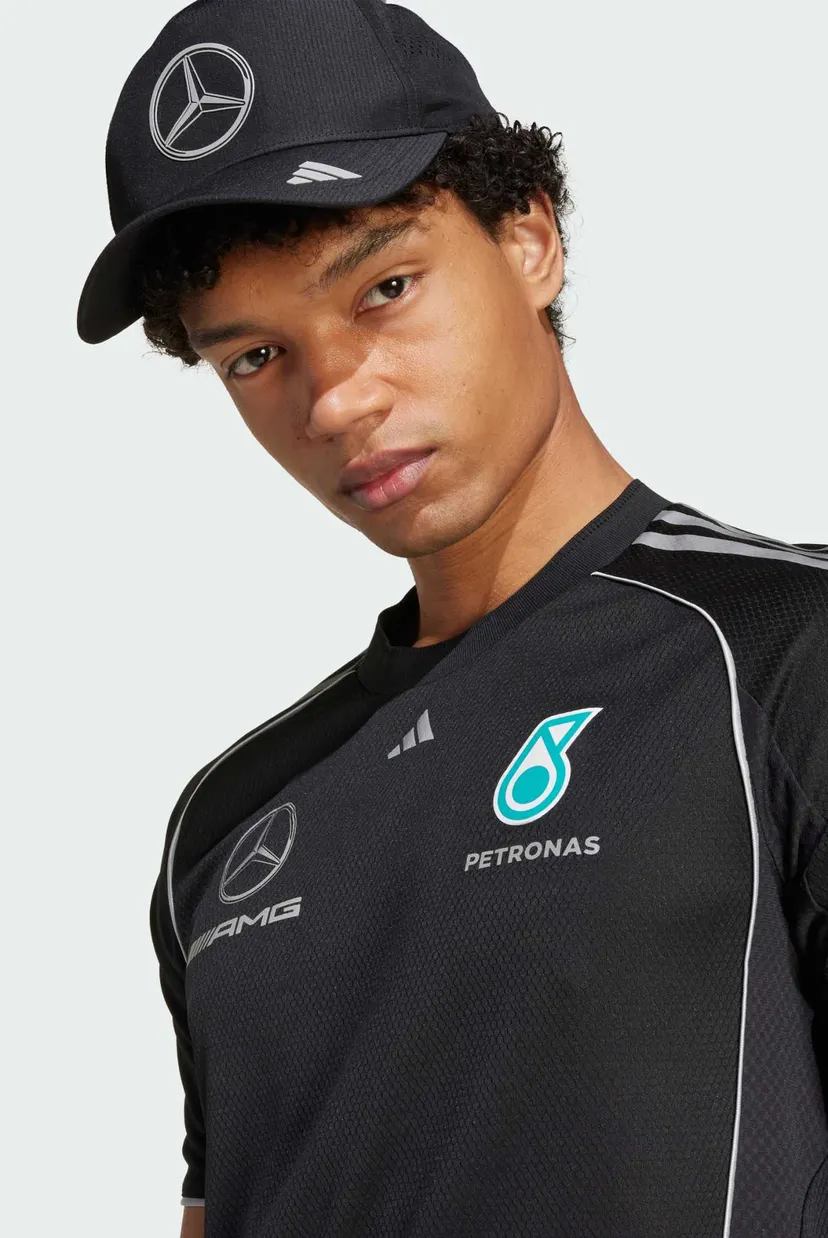 Мужская черная футболка Mercedes - AMG Petronas Formula One Team Mechanics 4