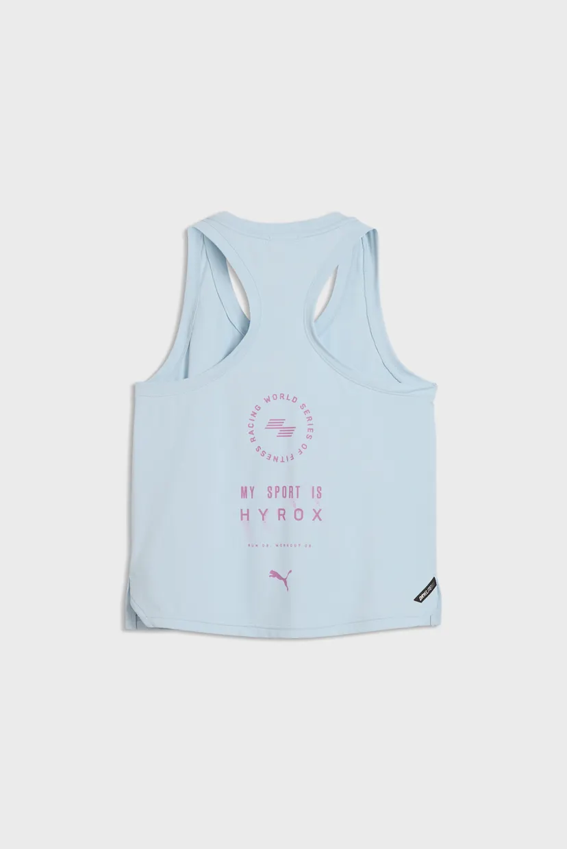 Жіноча блакитна майка PUMA x HYROX DRYELITE Tank Top Women 6