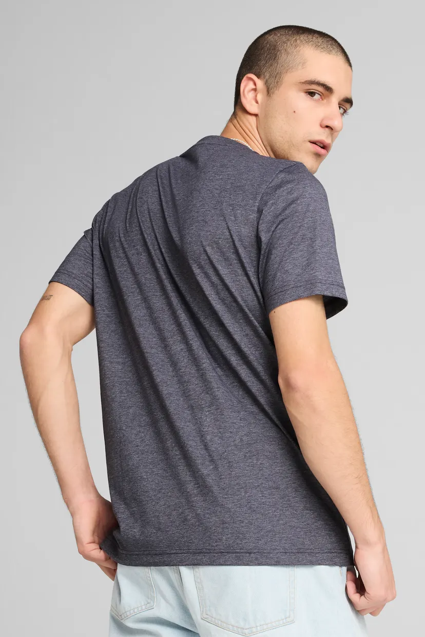 Мужская серая футболка Essentials No. 1 Logo Heather Tee Men 3