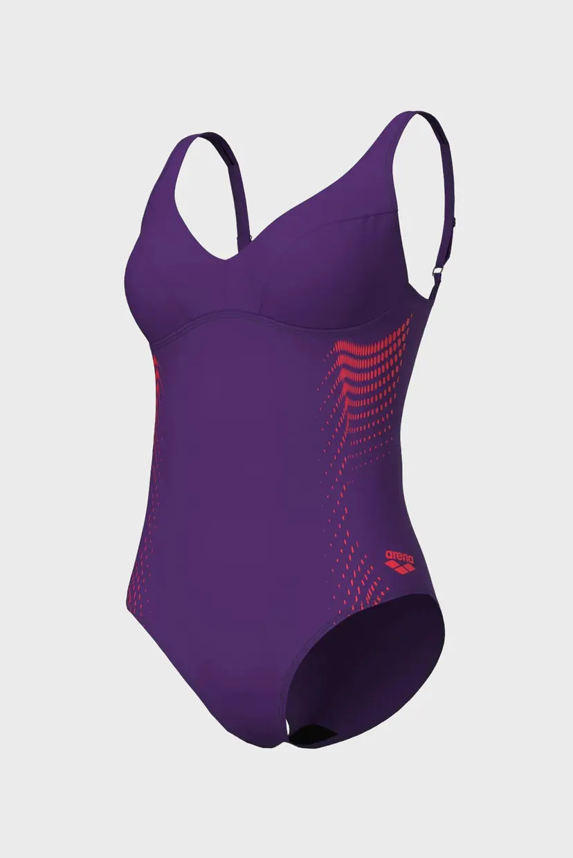 Жіночий фіолетовий купальник NICESENESS SWIMSUIT U BACK 5