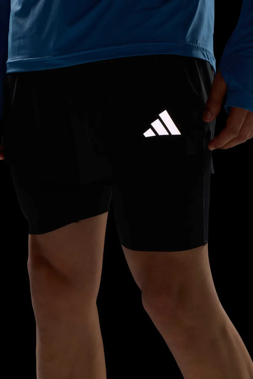 Мужские черные шорты 2в1 ADI365 Climacool+ 4 Pocket 2in1 6