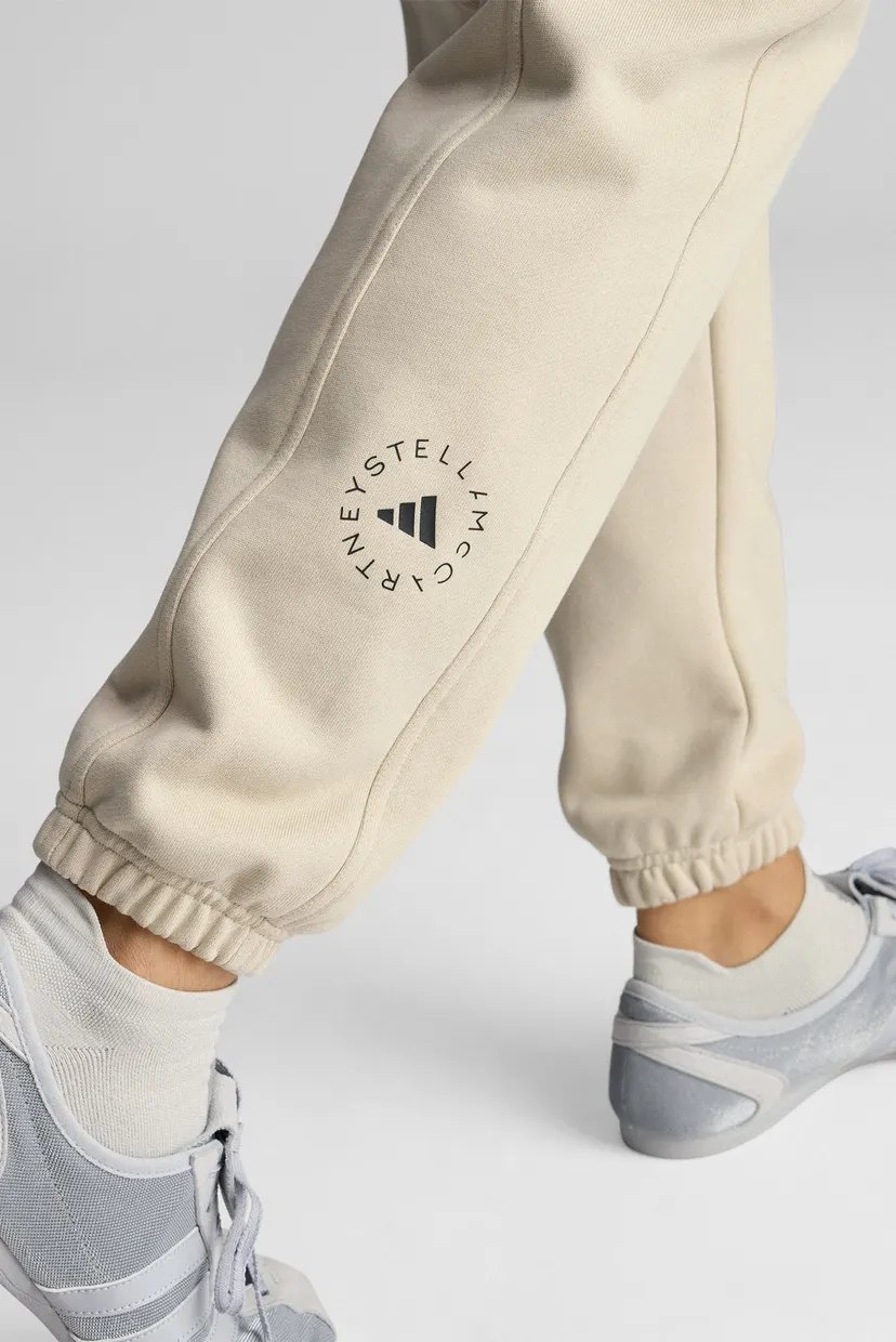 Женские бежевые спортивные брюки adidas by Stella McCartney 5