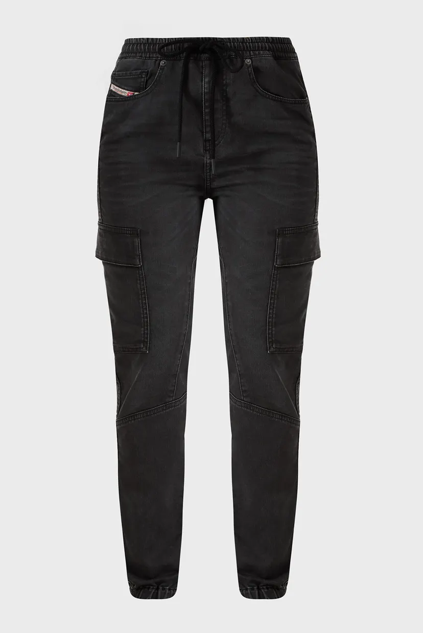Жіночі чорні джинси 2051 D-URSY JOGG Sweat jeans 5