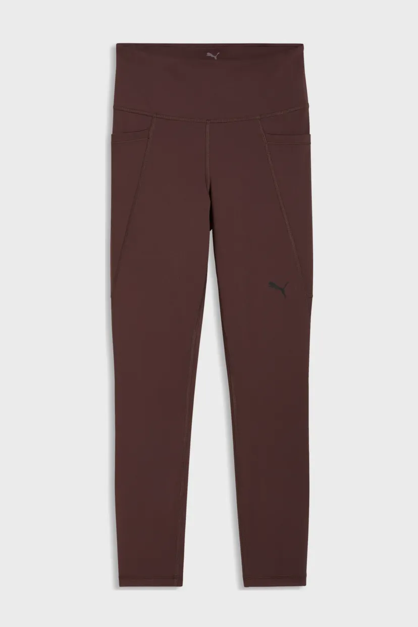 Женские коричневые тайтсы TAD ESSENTIALS 7/8 Tigths Women 4