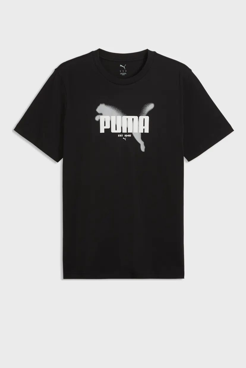 Чоловіча чорна футболка Graphics PUMA Tee Men 4