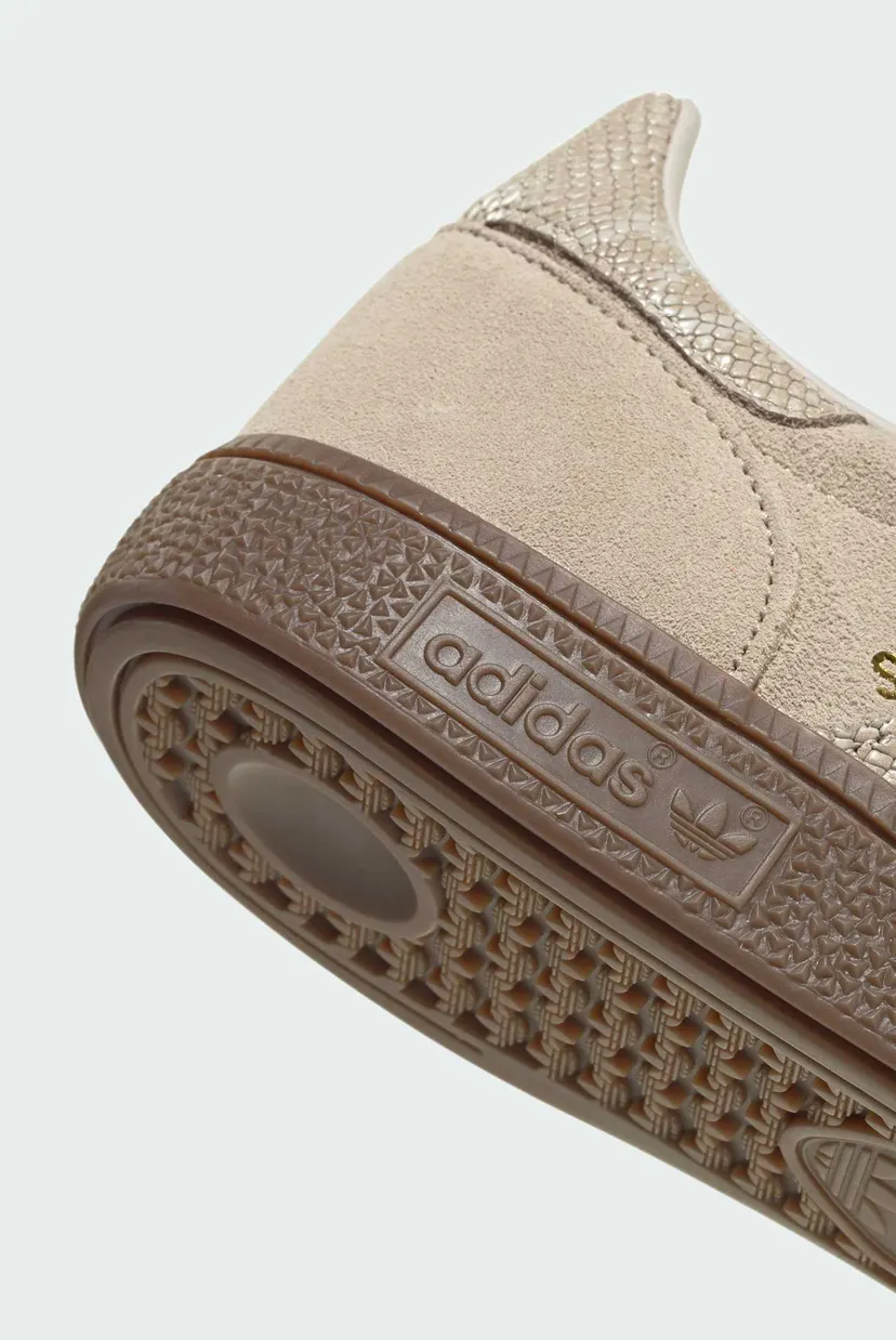 Мужские бежевые кожаные сникерсы HANDBALL SPEZIAL 8