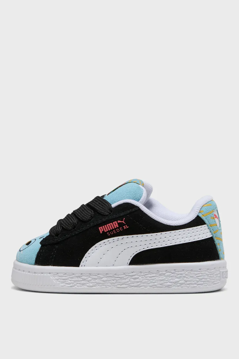 Дитячі замшеві снікерси Suede XL Moody Cat Elasticated Sneakers Toddler 3
