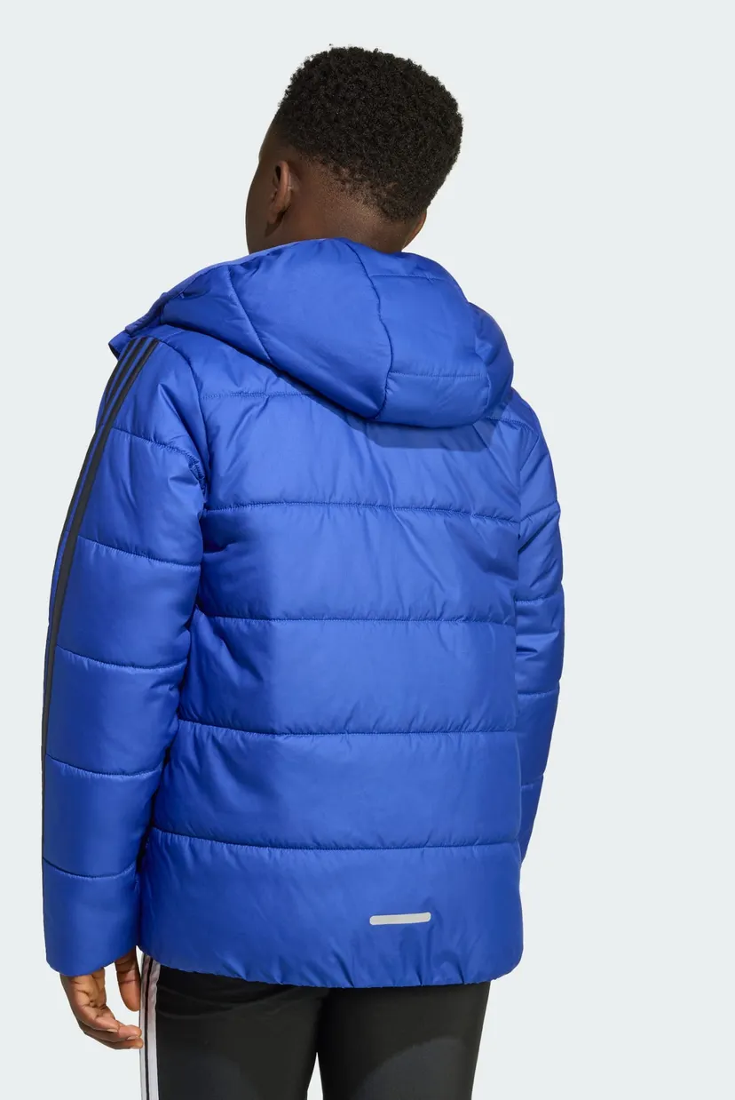 Дитяча синя куртка Essentials 3-Stripes Padded Kids 3