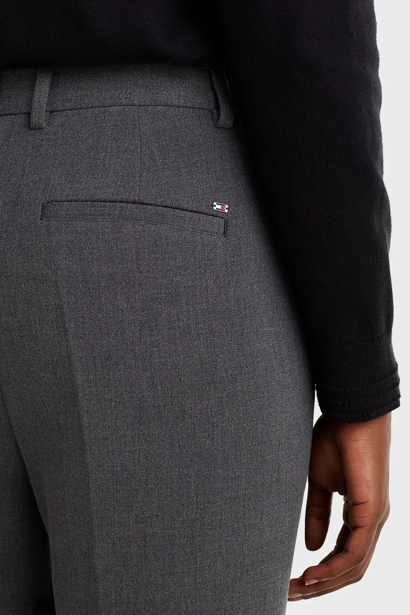 Женские серые брюки PUNTO SLIM STRAIGHT PANT 4
