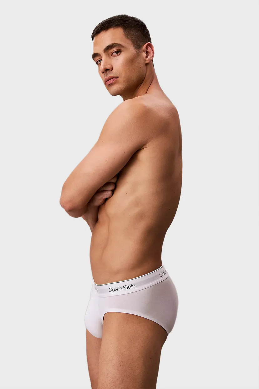 Мужские белые брифы (3 шт) HIP BRIEF 5