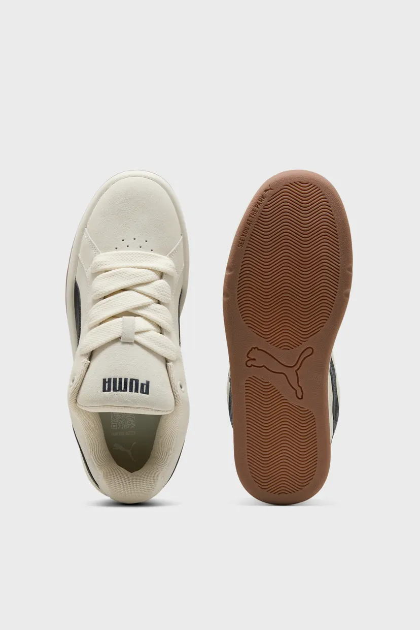 Белые замшевые сникерсы Park LIfestyle Easy Suede Sneakers Unisex 4