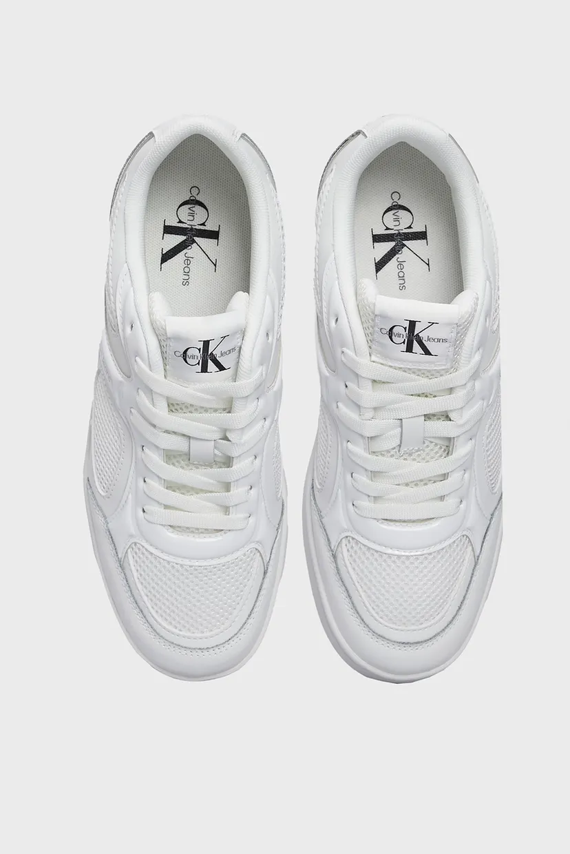 Женские белые сникерсы BASKET CUPSOLE LOW MIX IN MET 4