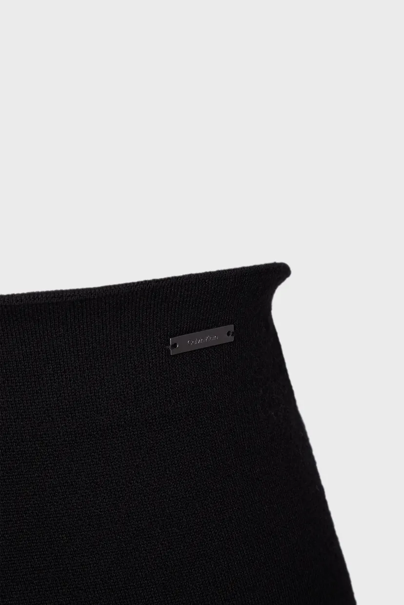 Жіночі чорні вовняні брюки DF WOOL BLEND STRAIGHT PANT 3