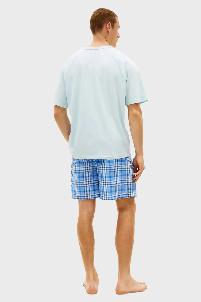 Мужская пижама (футболка, шорты) WOVEN SHORT PRINT 3