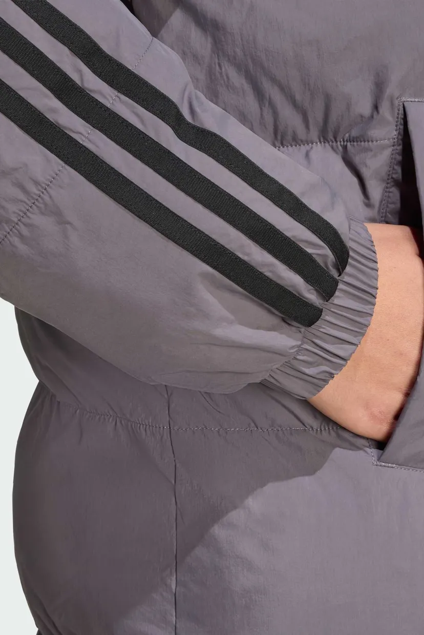 Жіноча сіра куртка Adicolor Long Synthetic Down Puffer 5