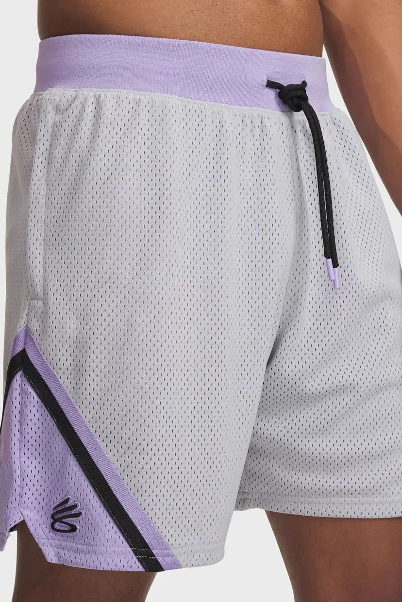 Мужские серые шорты Curry Mesh Short 4 4