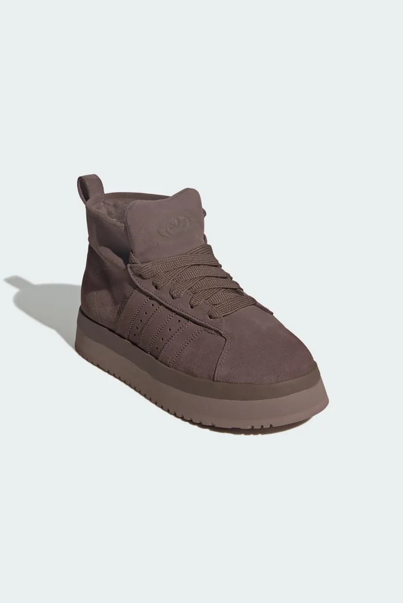 Жіночі коричневі замшеві хайтопи Campus 00s Winter Mid 4