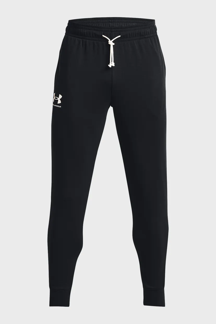 Мужские черные спортивные брюки UA Rival Terry Jogger 5