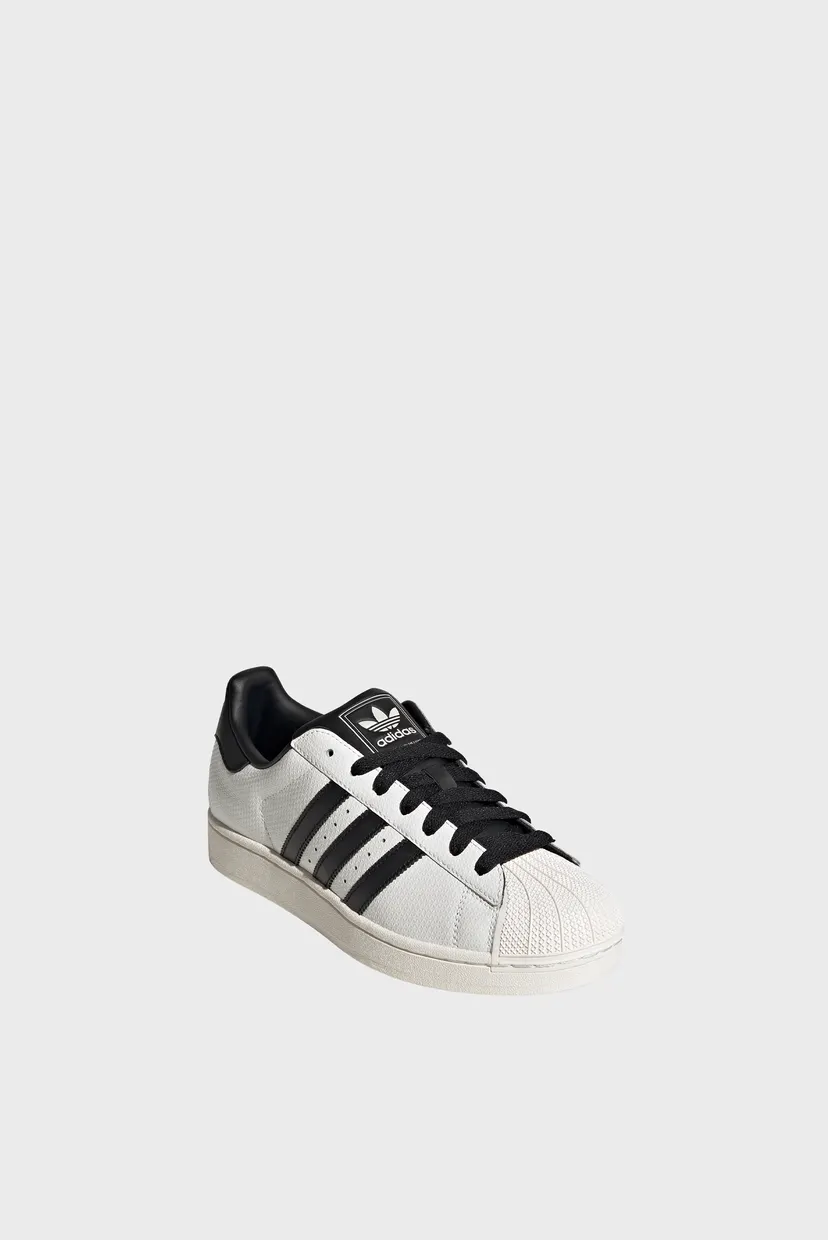 Белые кожаные сникерсы SUPERSTAR II 3