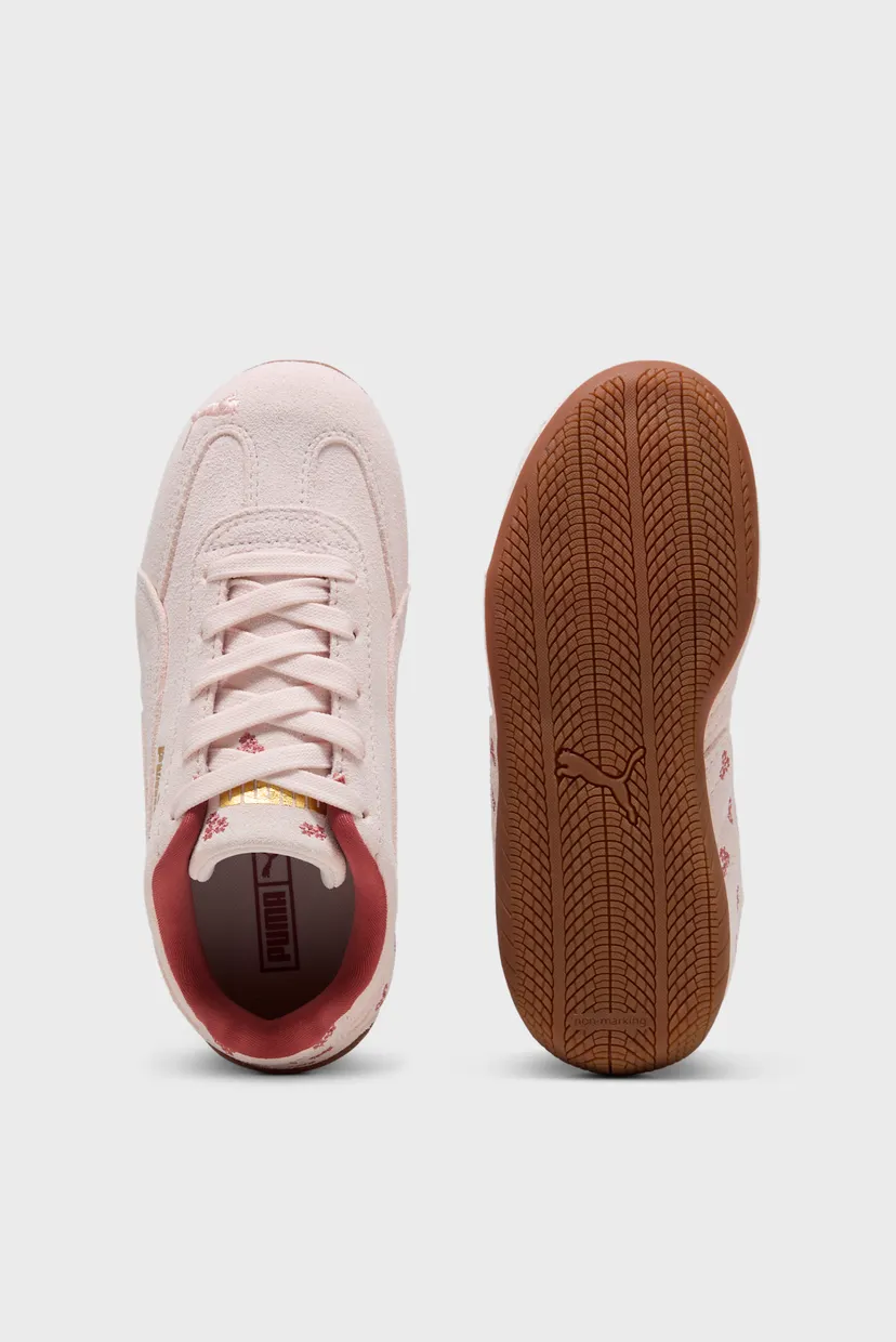 Дитячі пудрові замшеві кросівки Speedcat Floral Sneakers Kids 4