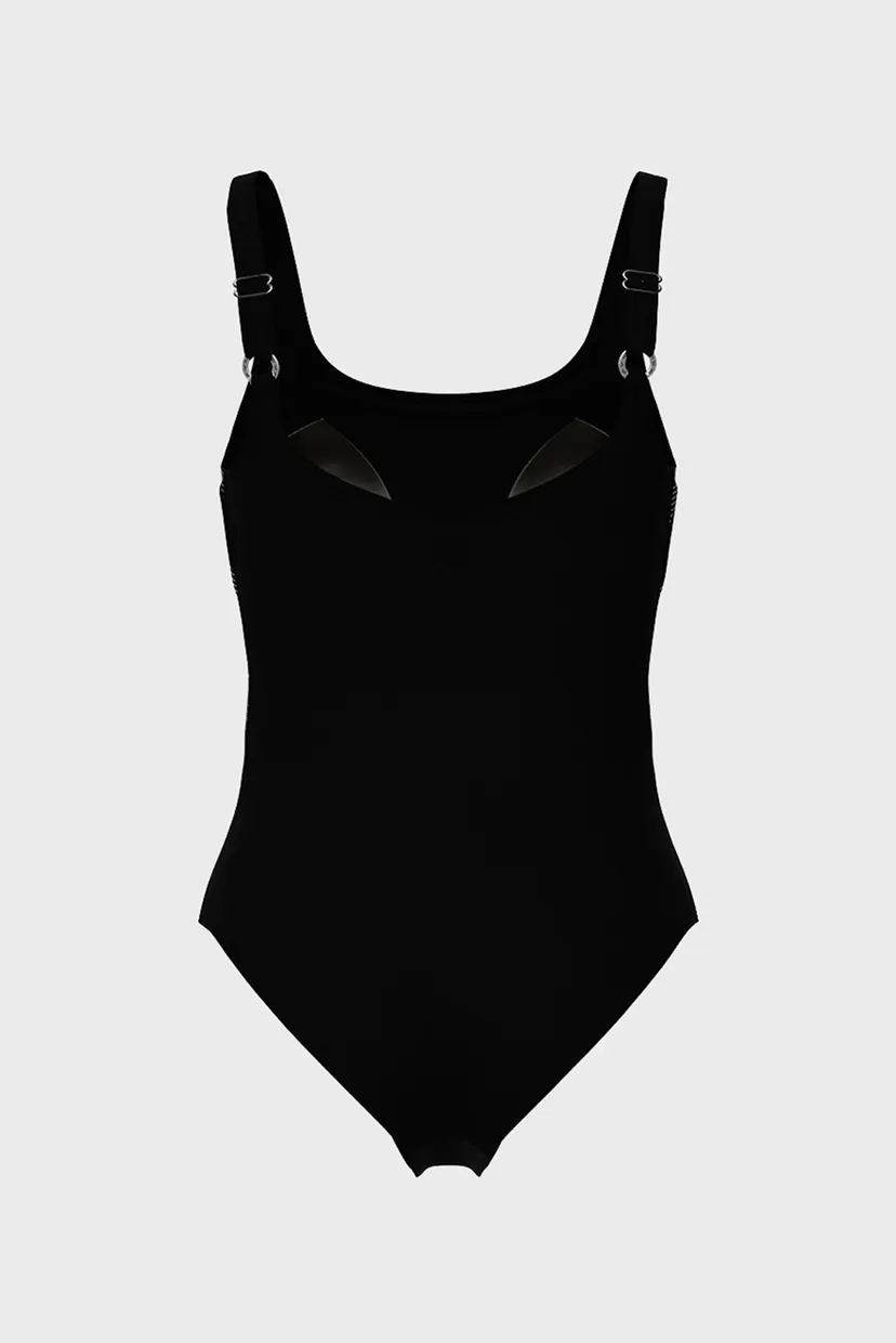 Женский черный купальник SWIMSUIT MILENA WING BACK C CU 9