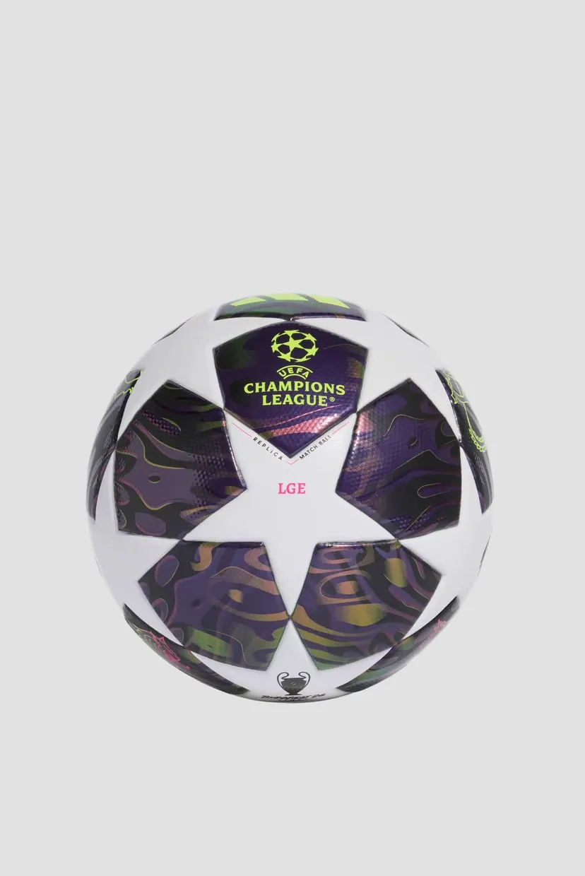 Фиолетовый мяч UEFA CHAMPIONS LEAGUE FINAL LEAGUE adidas JX9095