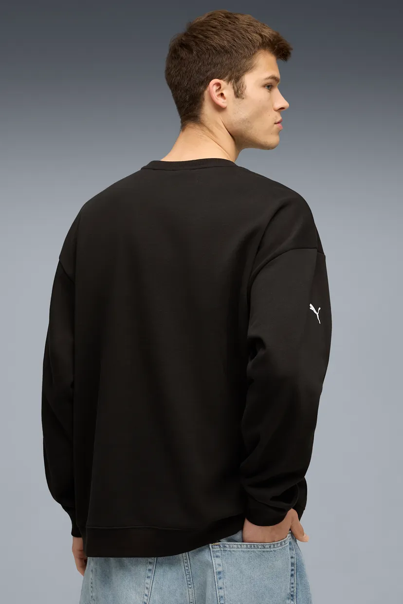 Чоловічий чорний світшот BMW M Motorsport Graphic Crew Neck Sweat Men 3