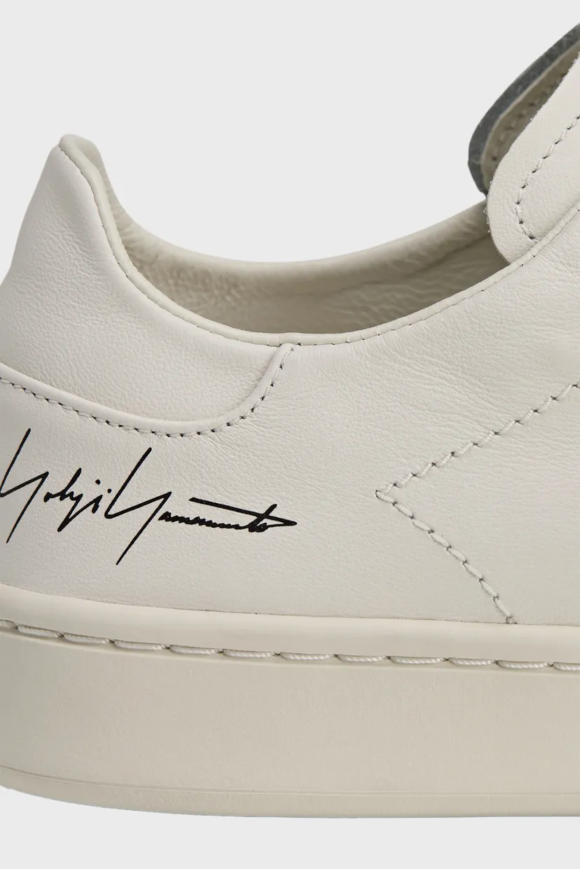 Світло-сірі шкіряні снікерси Y-3 Stan Smith 7
