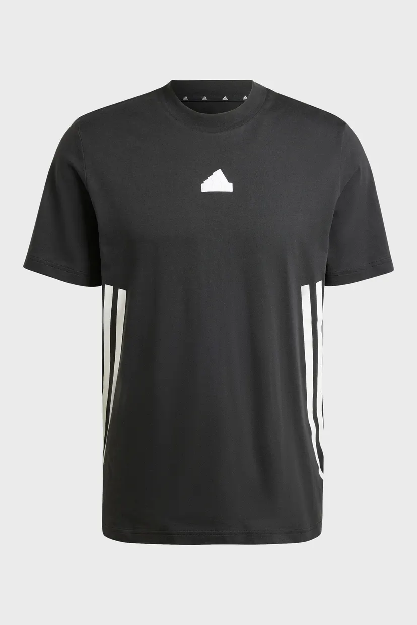 Чоловіча чорна футболка Future Icons 3-Stripes 6