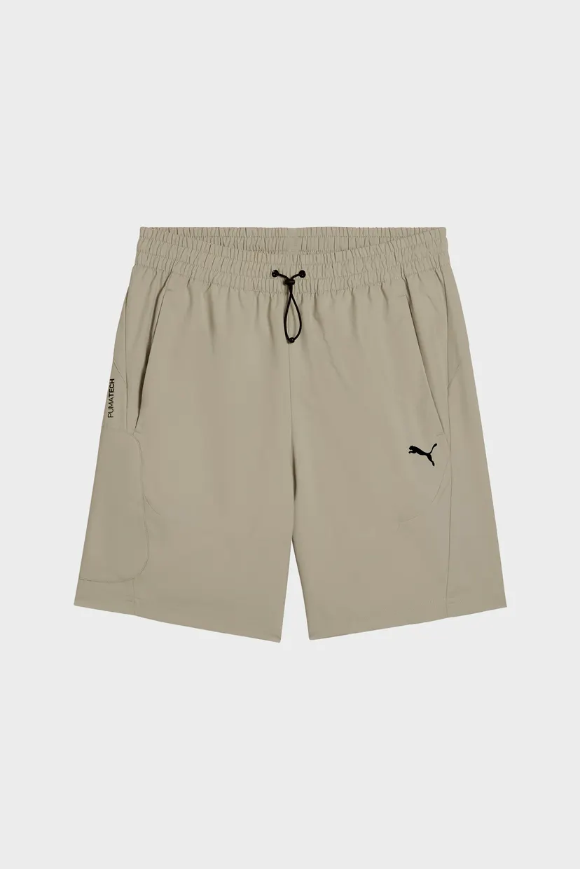 Мужские бежевые шорты PUMATECH Woven Cargo Shorts Men 4