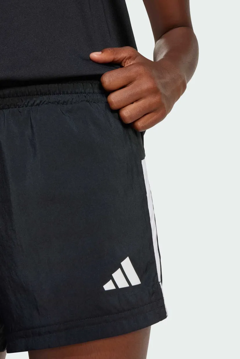 Детские черные шорты Train Essentials 3-Stripes Kids 5