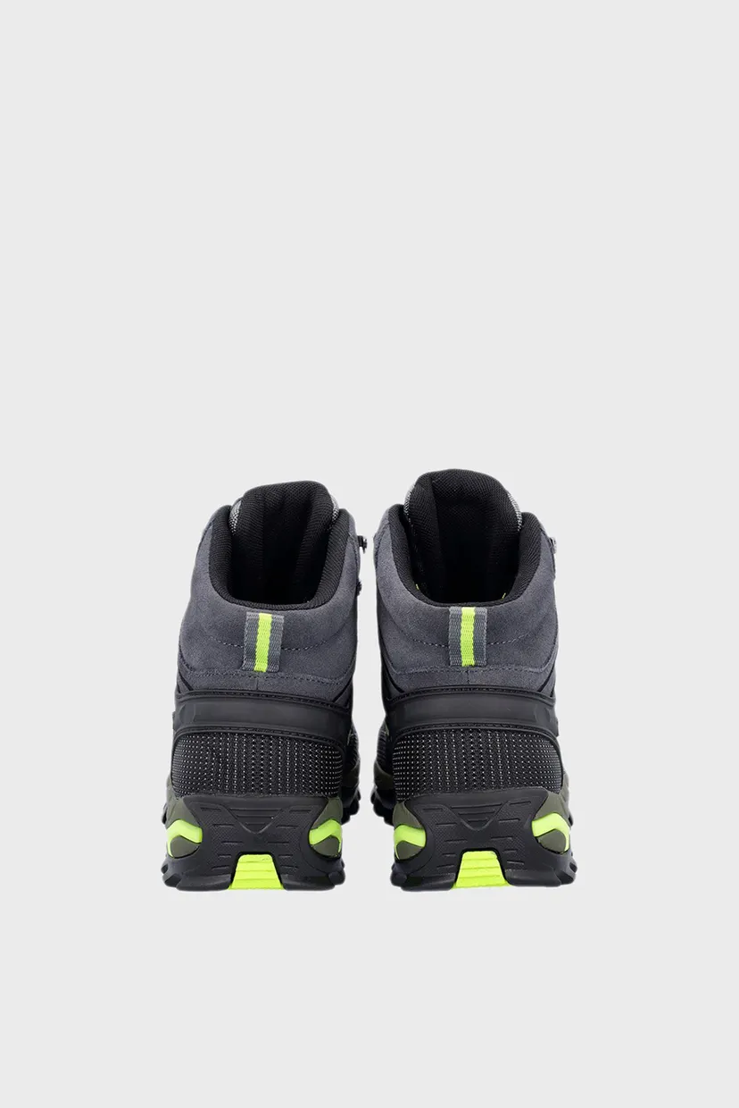 Мужские серые замшевые ботинки RIGEL MID TREKKING SHOES WP 4