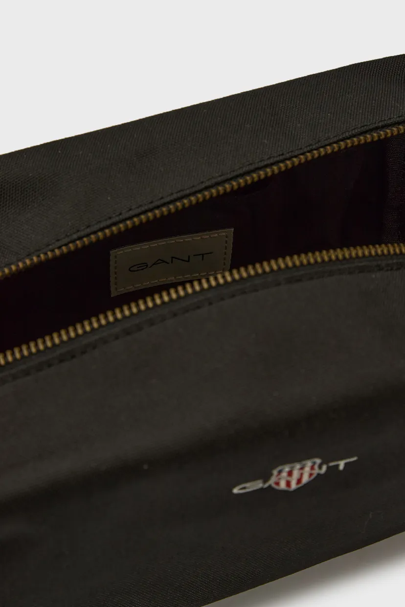 Чоловічий чорний несесер SHIELD WASH BAG 5