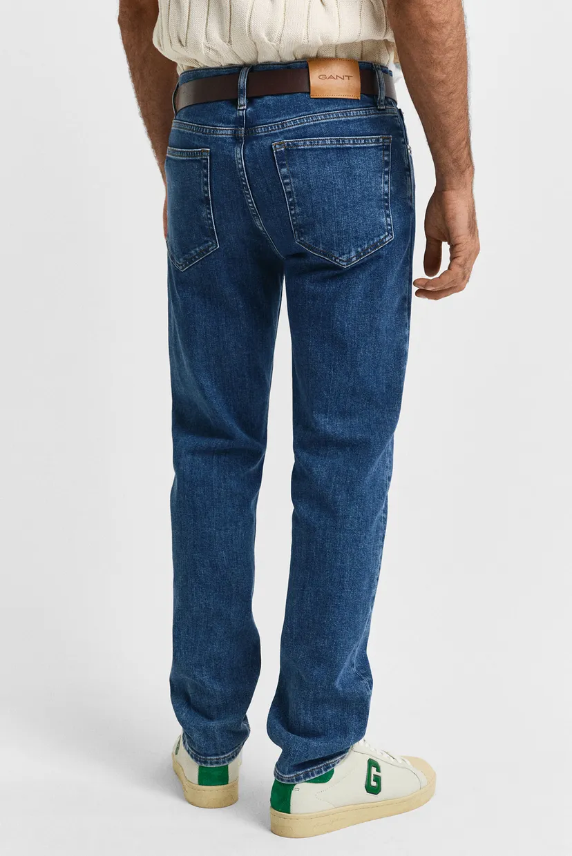 Чоловічі сині джинси REG CLEAN WASH GANT JEANS 3