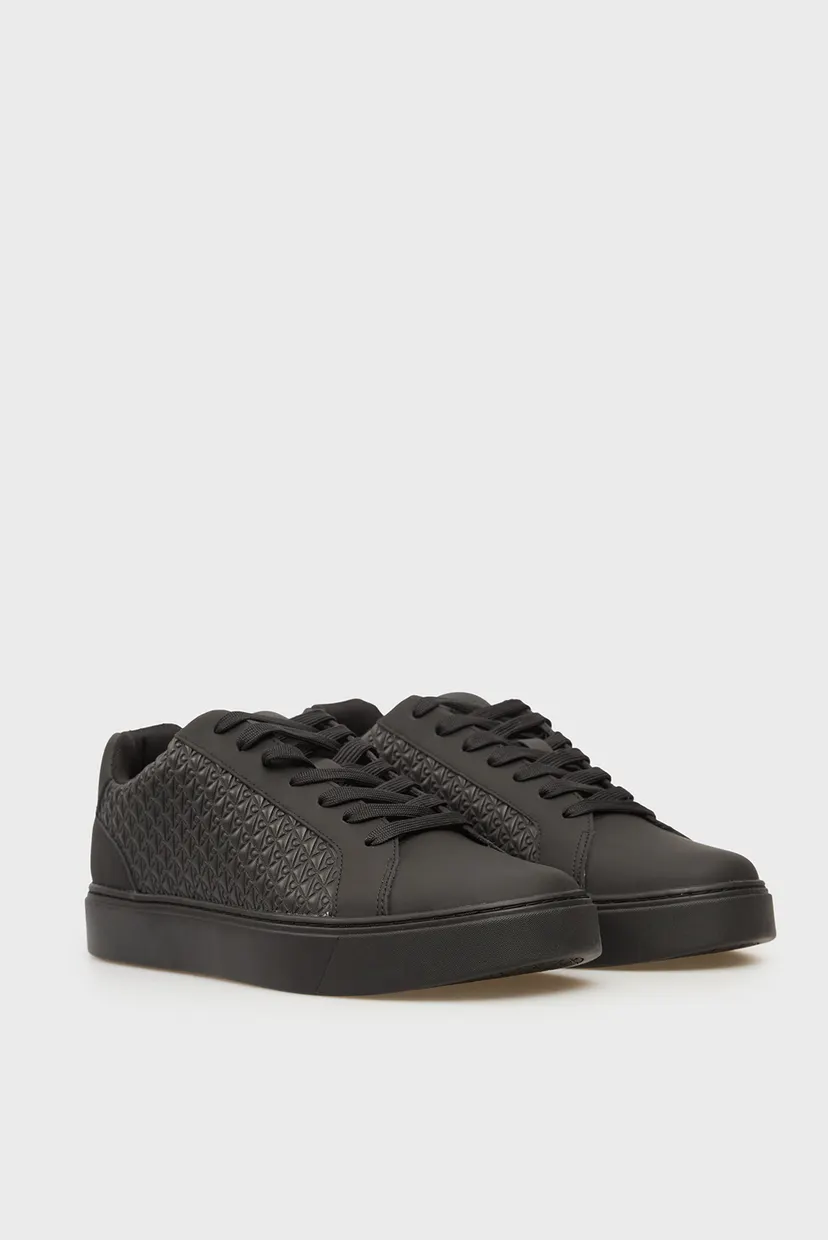 Чоловічі чорні шкіряні снікерси CLASSIC CUPSOLE 3