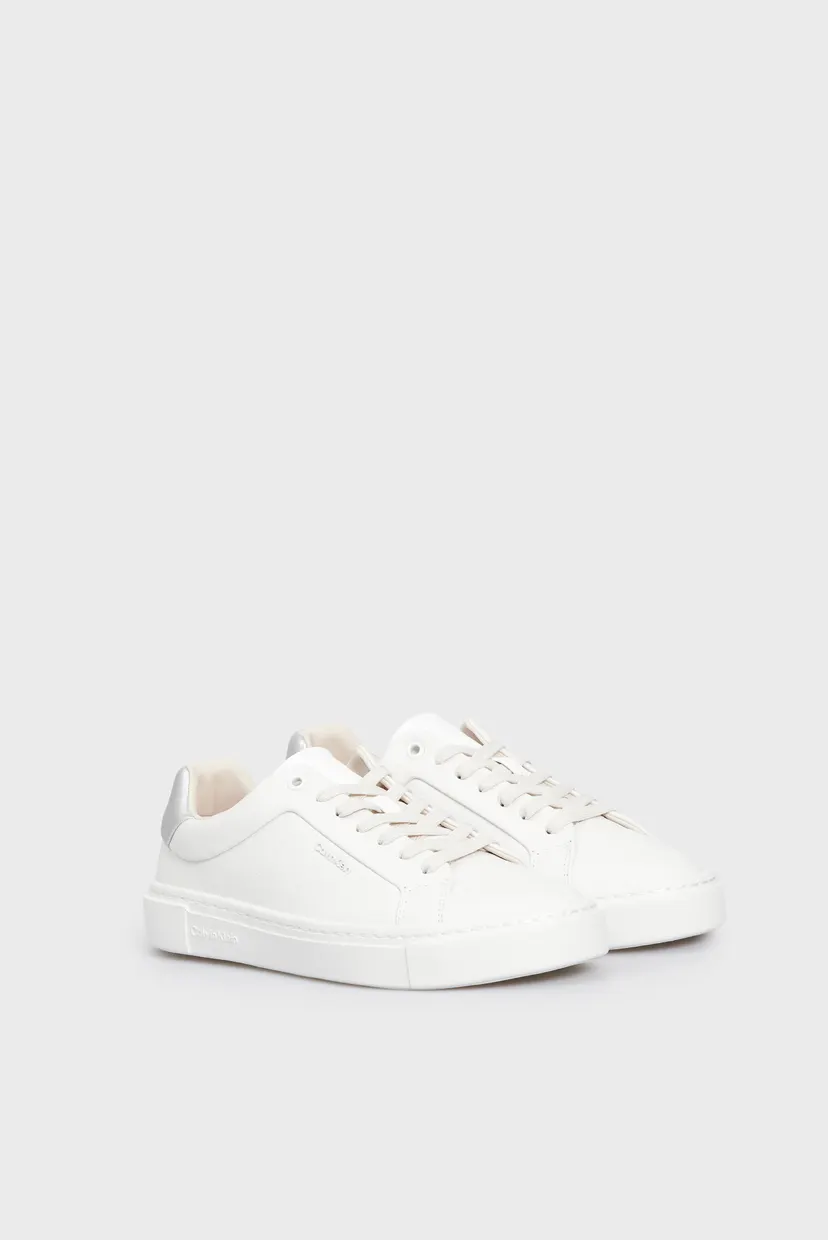 Жіночі білі шкіряні снікерси CUPSOLE LACE UP W ML - LTH 3