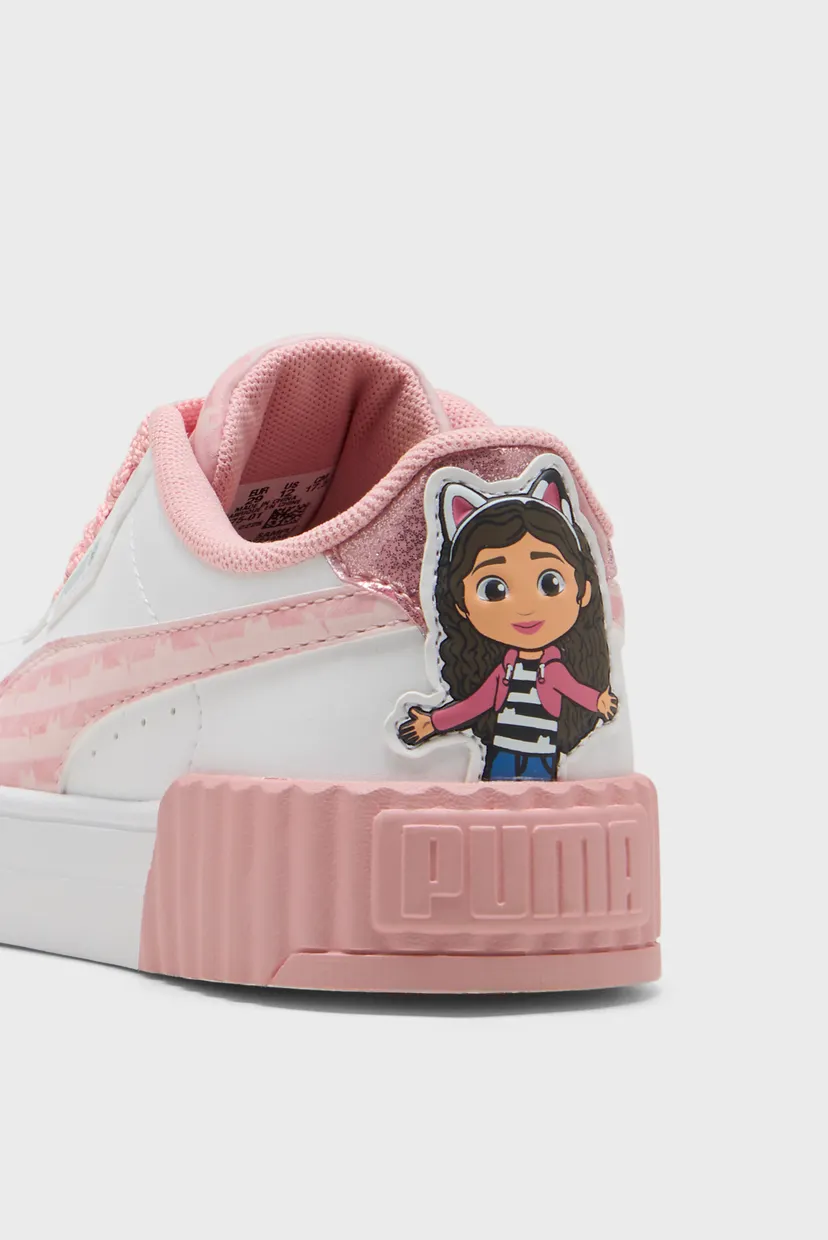 Дитячі білі снікерси PUMA x GABBY'S DOLLHOUSE Carina 3.0 Shoes Kids 7